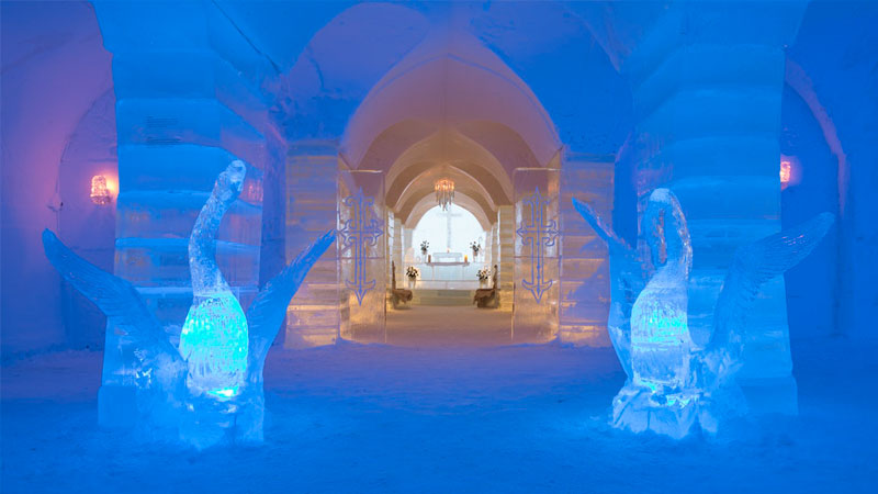 معروف ترین هتل های یخی دنیا