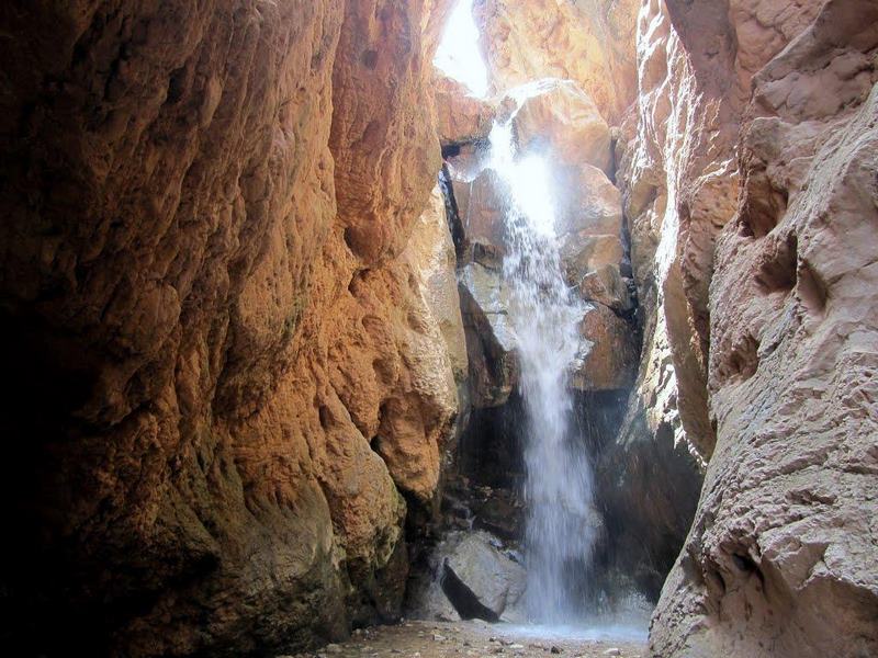 چشمه هفت رنگ مجن شاهرود