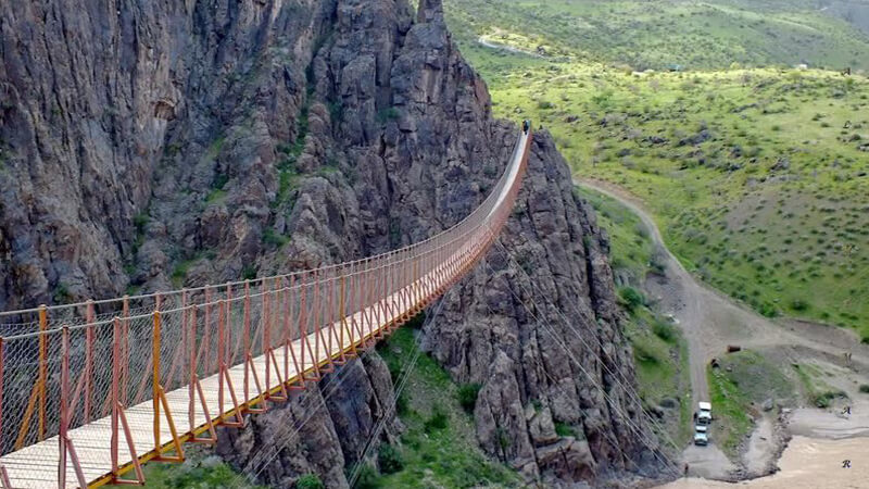 پل معلق پیر تقی اردبیل