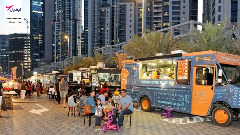 غذاهای خیابانی دبی