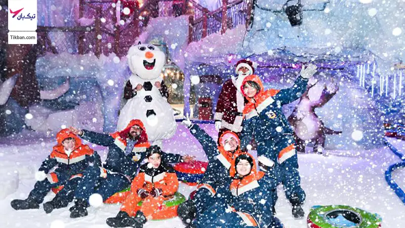 برج برفی مشهد